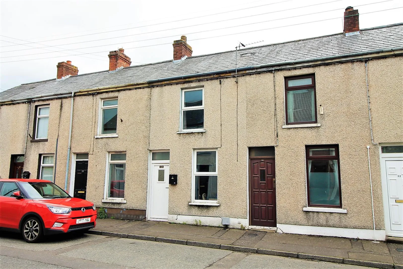 2 bedroom terraced to rent at 36 Ballyeaston Road Ballyclare BT39 9BP