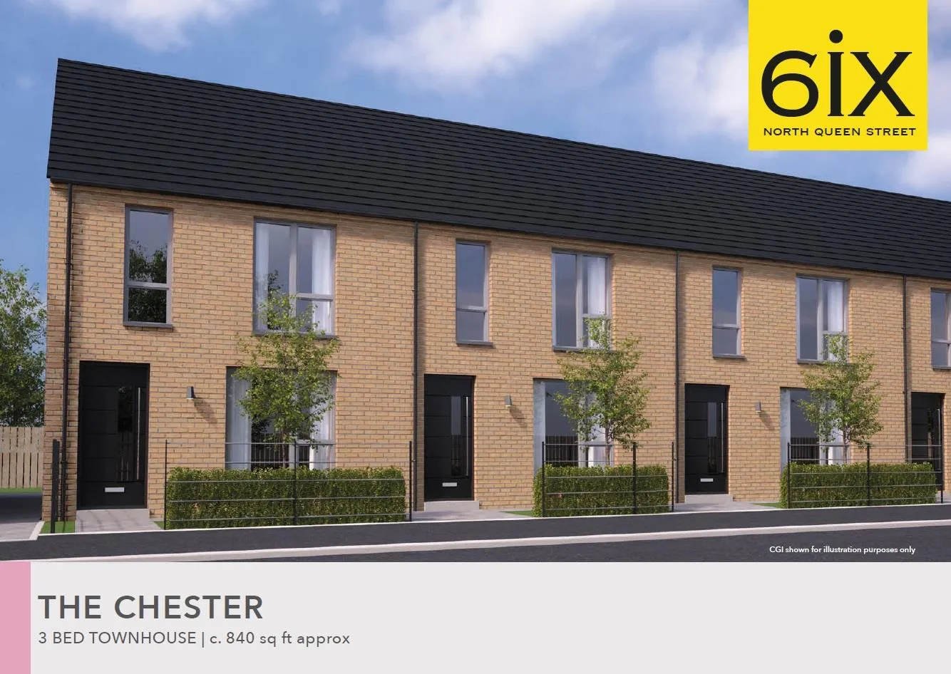 3 bedroom townhouse for sale at Site 3a, (The Chester) North Queen Street Belfast BT15 3PE