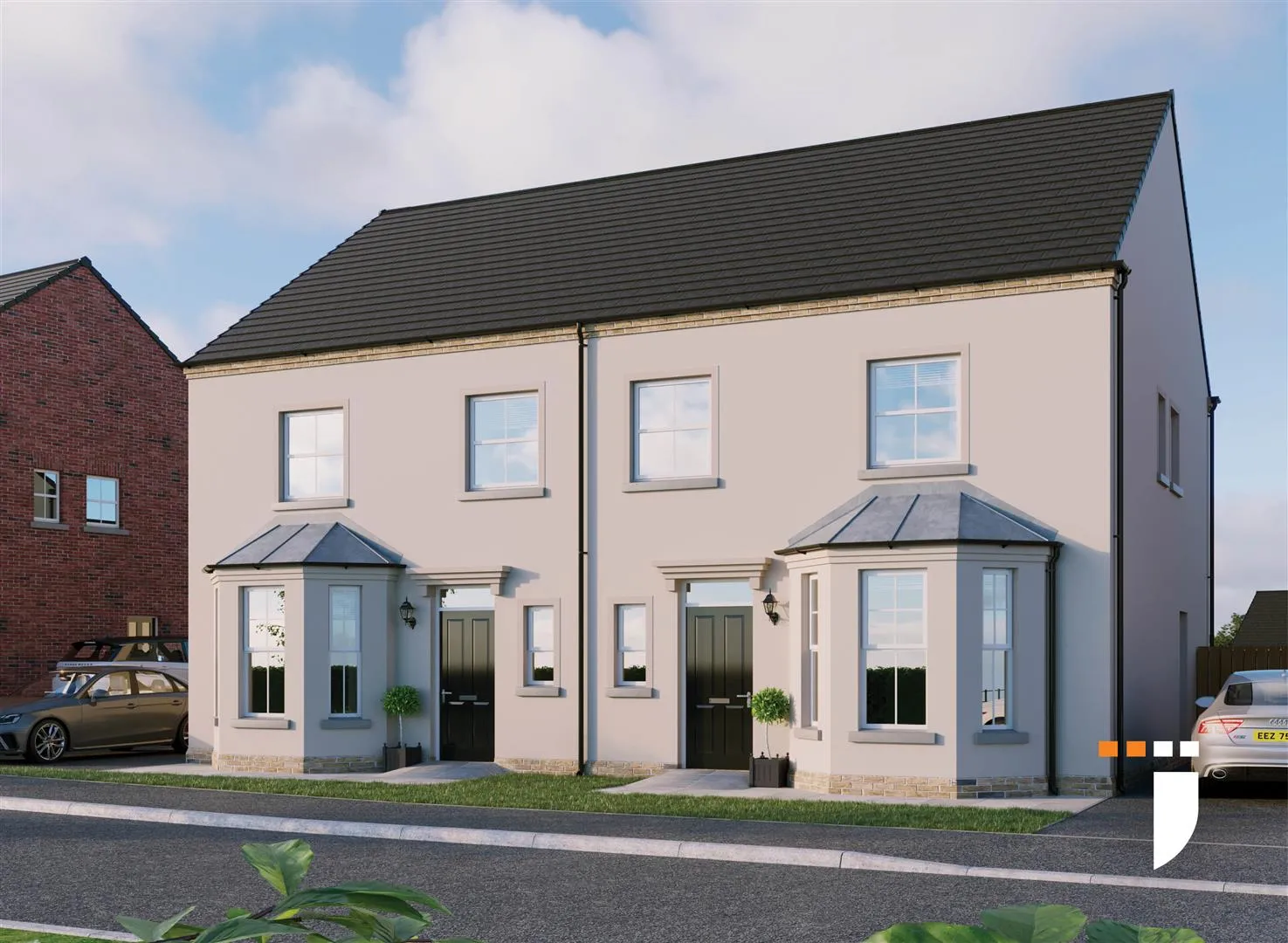 4 bedroom semi-detached for sale at Site 45, The Edgeley At Springwater Ballyclare BT39 9JD