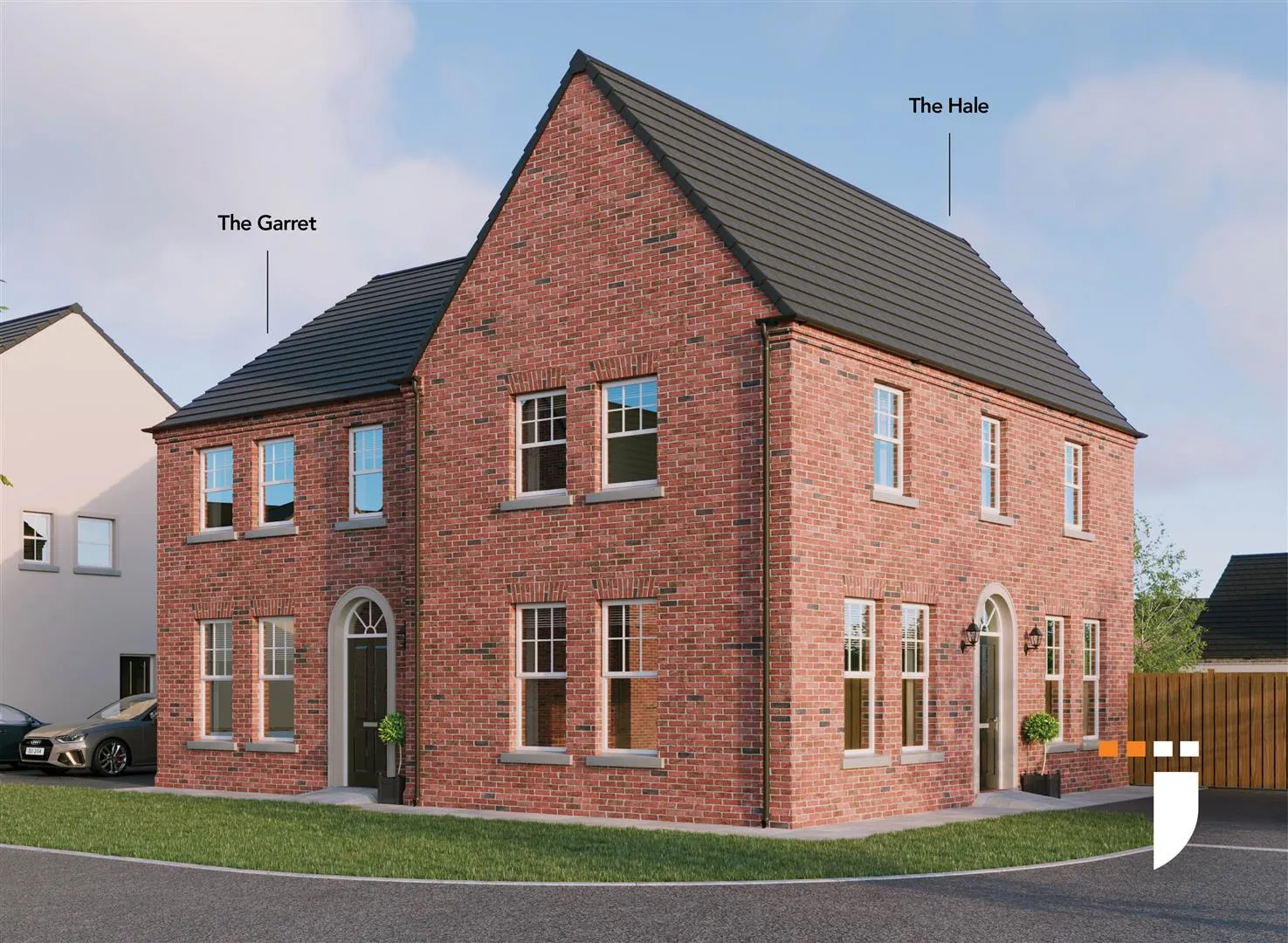 3 bedroom semi-detached for sale at Site 12, The Hale (Brick) At Springwater Ballyclare BT39 9JD