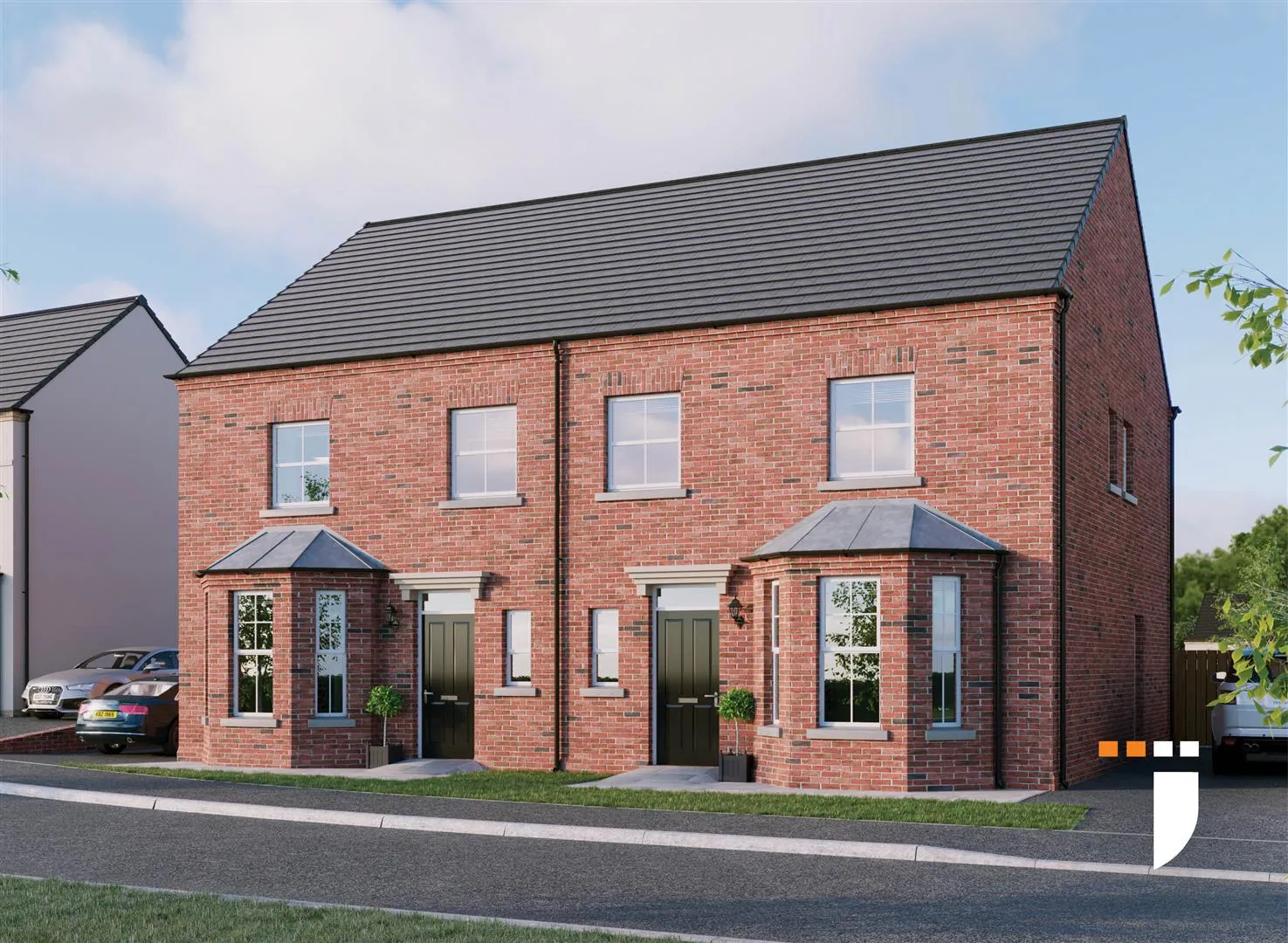 4 bedroom semi-detached for sale at Site 23, The Edgeley (Brick) At Springwater Ballyclare BT39 9JD