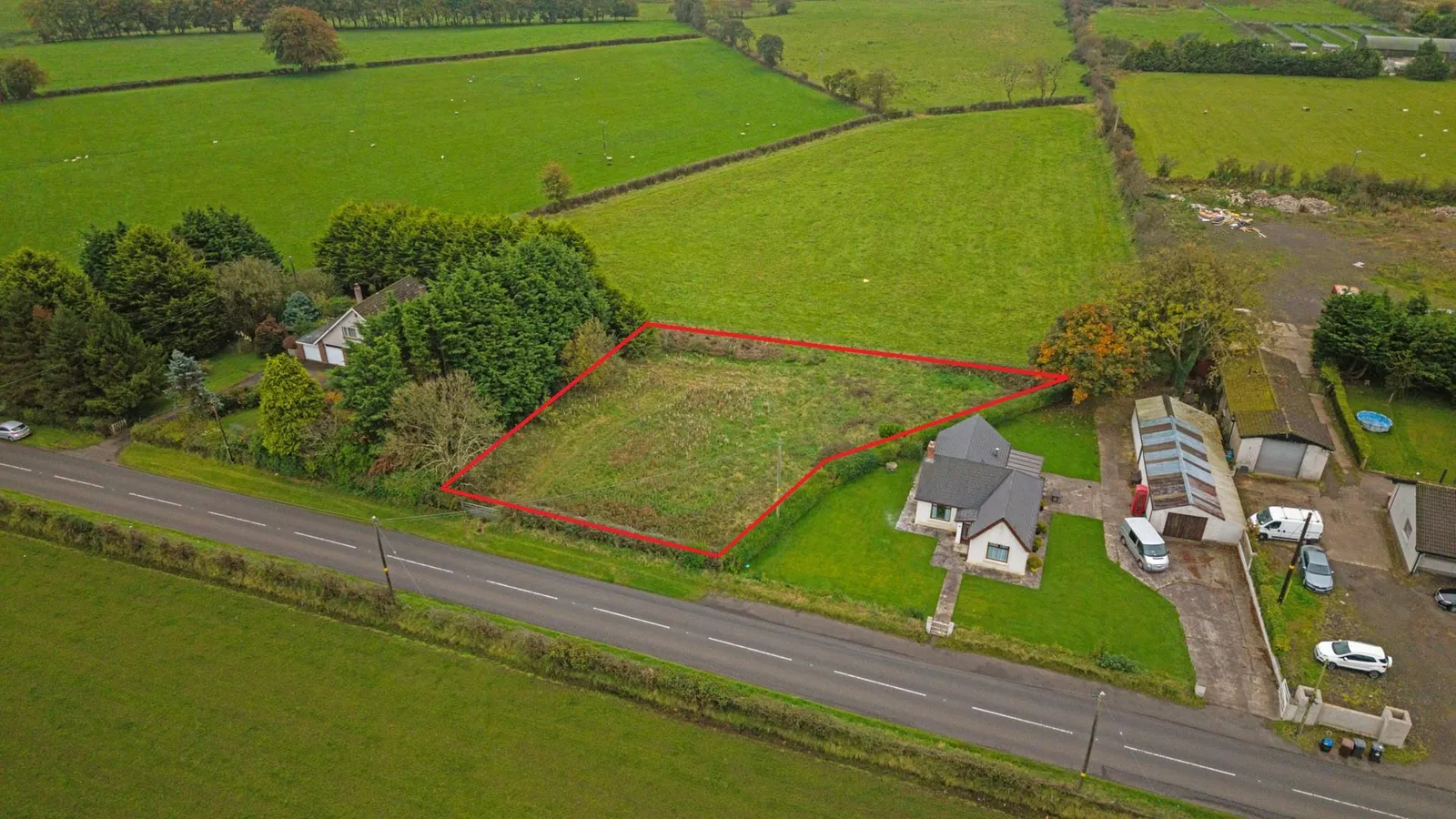 building plot for sale at Building Site Adjacent To 17 Ballyhill Road Crumlin BT29 4TN